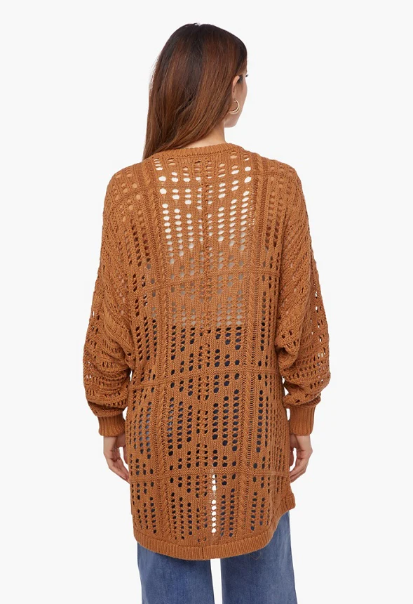Diamond Stitch Cardigan - Image 2