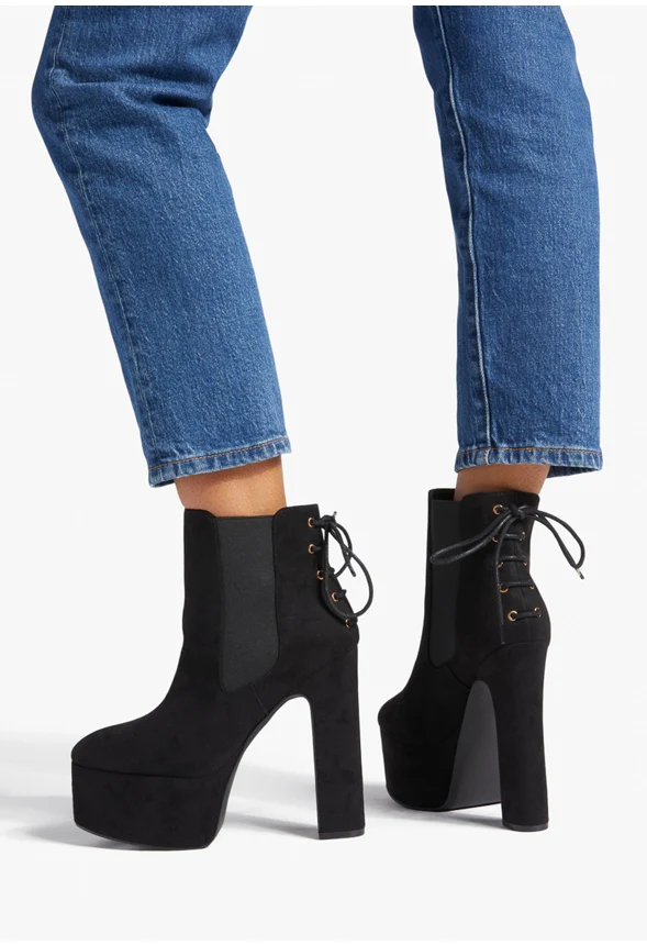 Diana Block Heel Bootie - Image 2