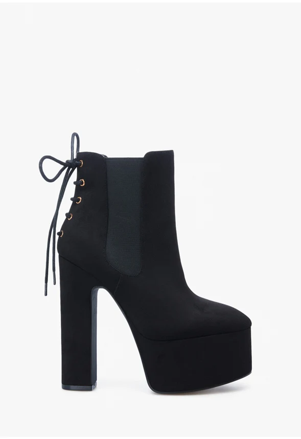 Diana Block Heel Bootie - Image 3