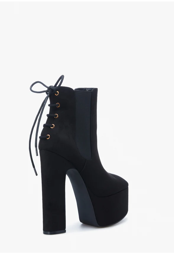 Diana Block Heel Bootie - Image 4