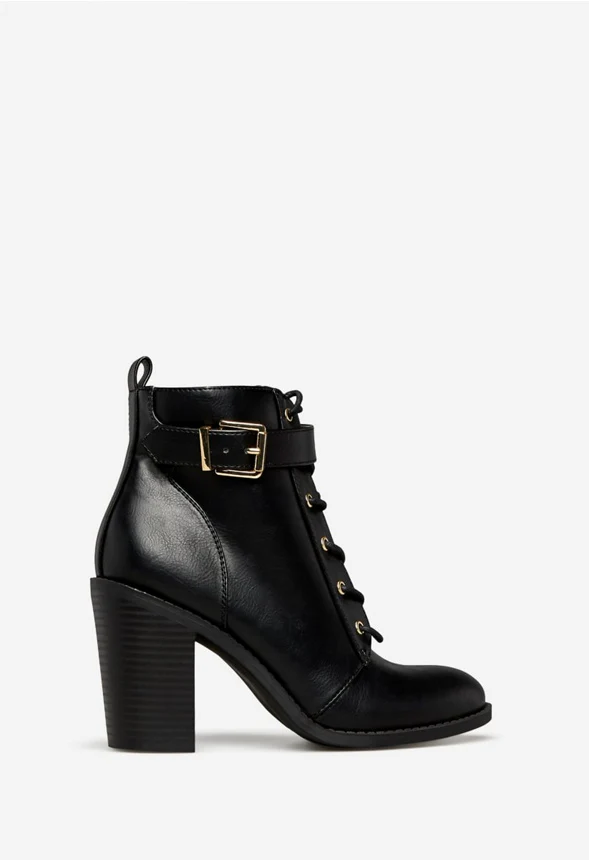 Dilly Block Heeled Bootie - Image 3