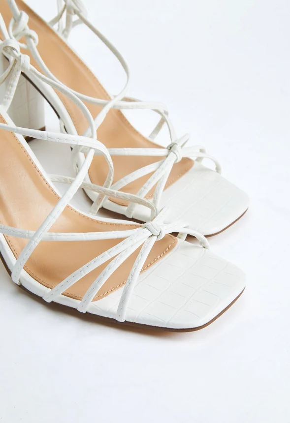 Dimona Strappy Block Heeled Sandal - Image 6