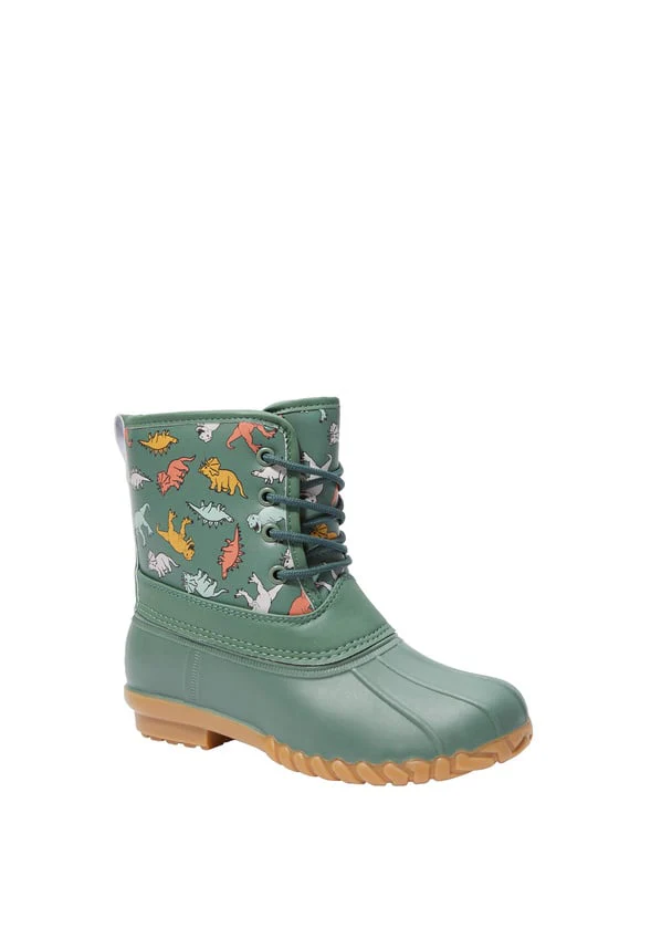 Dino Lace Up Duck Boot - Image 2
