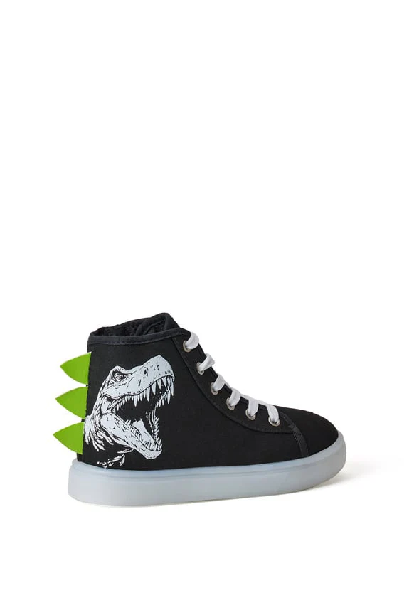 Dino Light Up High Top Sneaker - Image 2