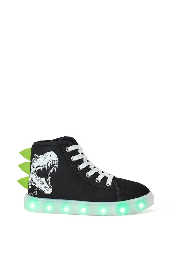 Dino Light Up High Top Sneaker - Image 3