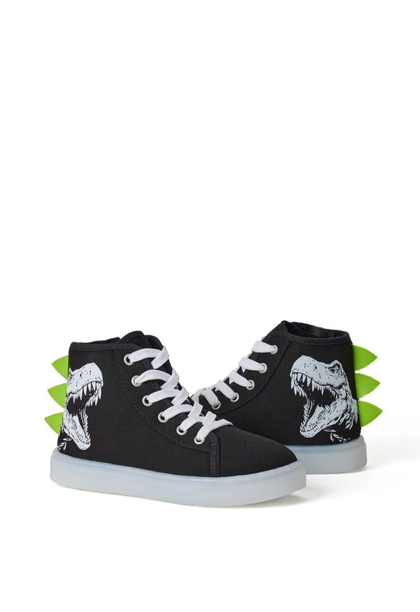 Dino Light Up High Top Sneaker - Image 4