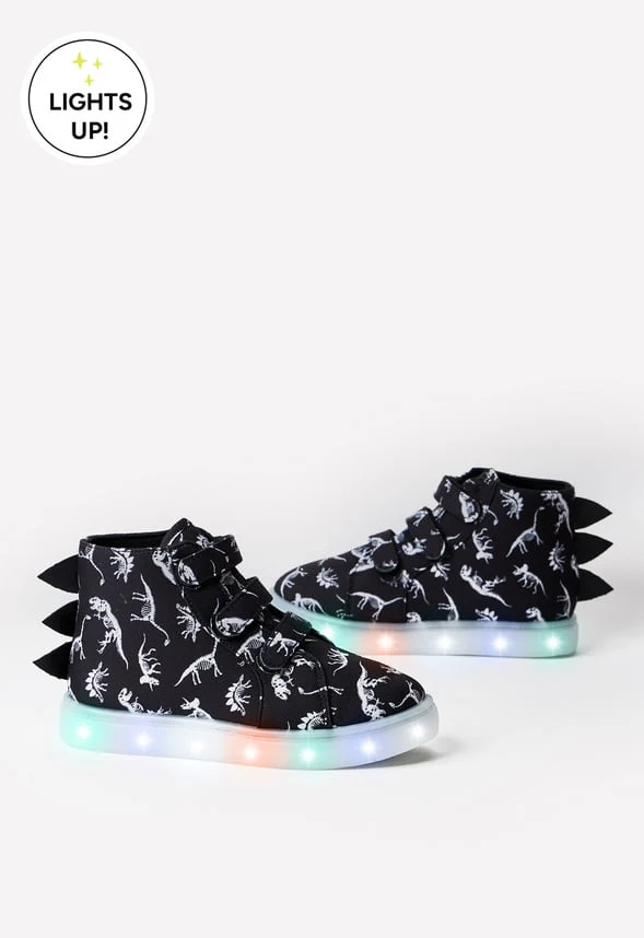 Dino Light Up High Top Sneaker - Image 2