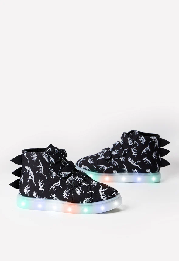 Dino Light Up High Top Sneaker - Image 5