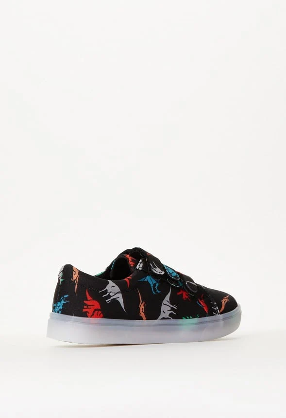 Dino Light Up Multi-Strap Sneaker - Image 6