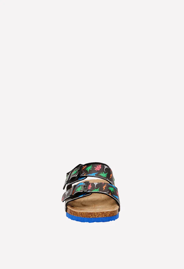 Dino Print Cork Sole Sandal - Image 6