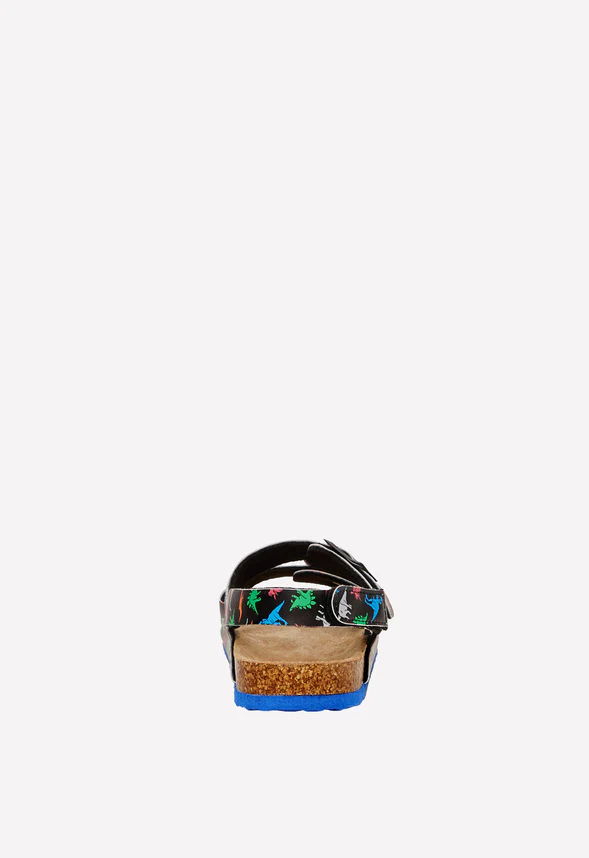 Dino Print Cork Sole Sandal - Image 7