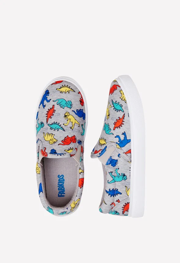 Dino Print Slip On Sneaker - Image 2