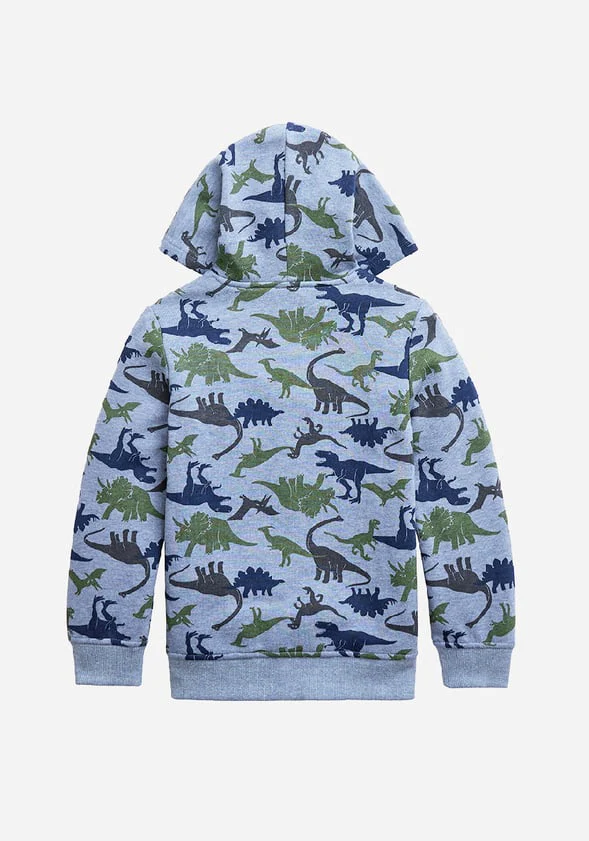 Dinosaur Pullover Hooded Sweatshirt - Image 4