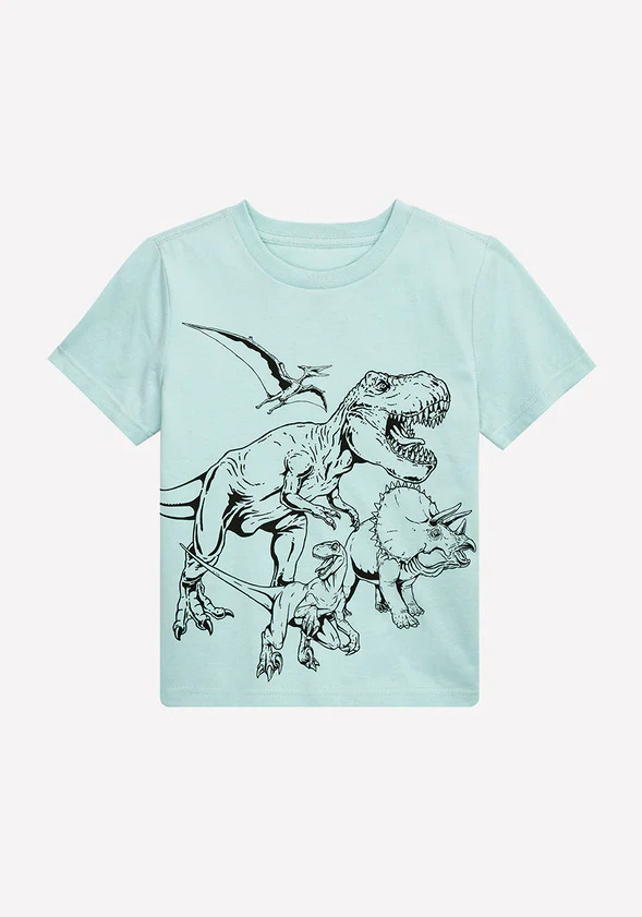 Dinosaur Scene Tee - Image 2