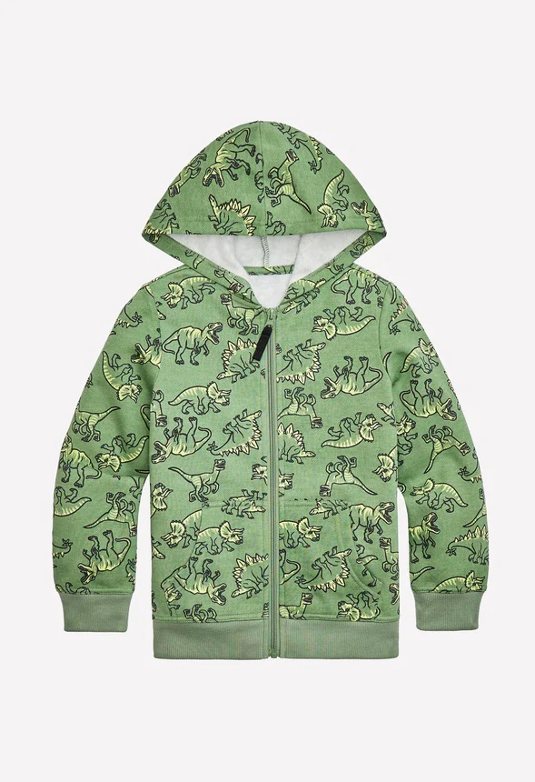 Dinosaur Zip Up Hoodie - Image 3