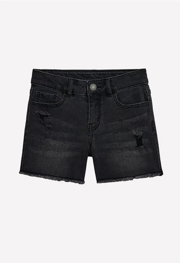 Distressed Denim Short - Image 2