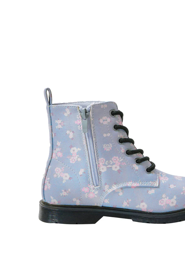 Ditsy Floral Lug Sole Boot - Image 4
