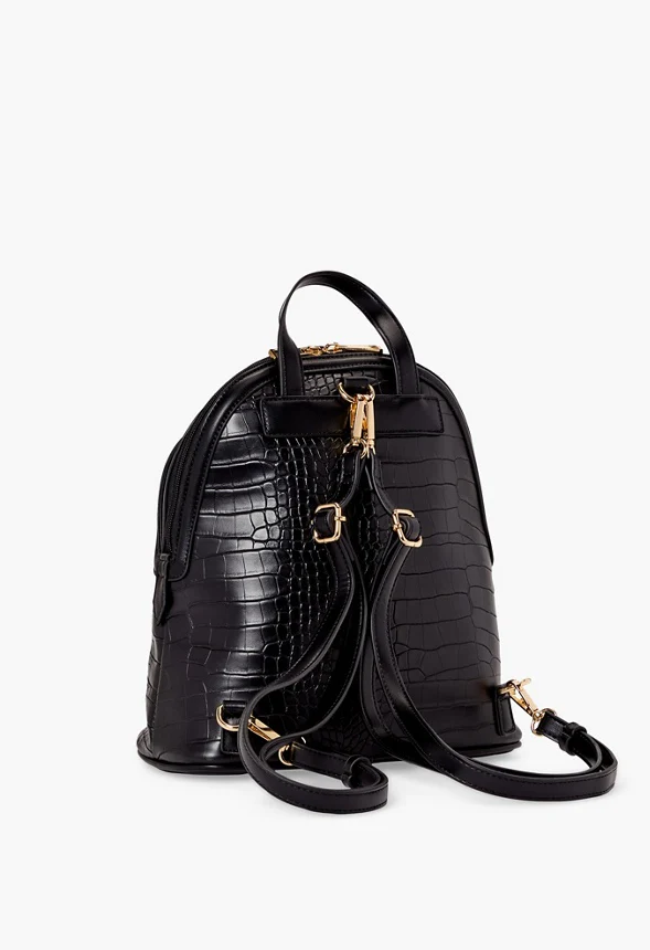 Dome Backpack With Front Slip Pocket - Image 2