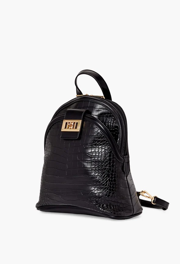 Dome Backpack With Front Slip Pocket - Image 4