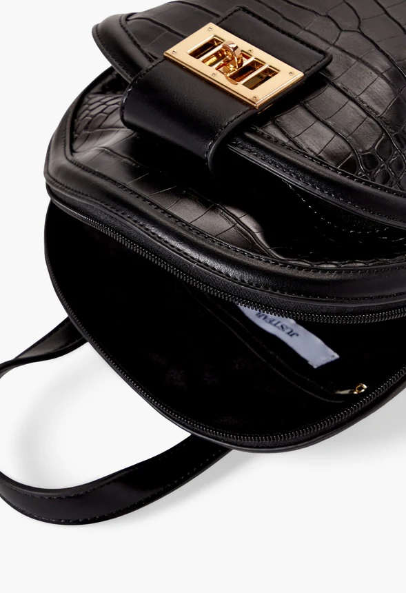 Dome Backpack With Front Slip Pocket - Image 5