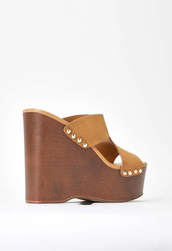 Donna Platform Wedge Sandal - Image 4