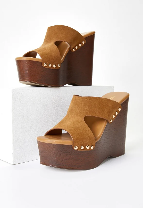 Donna Platform Wedge Sandal - Image 7