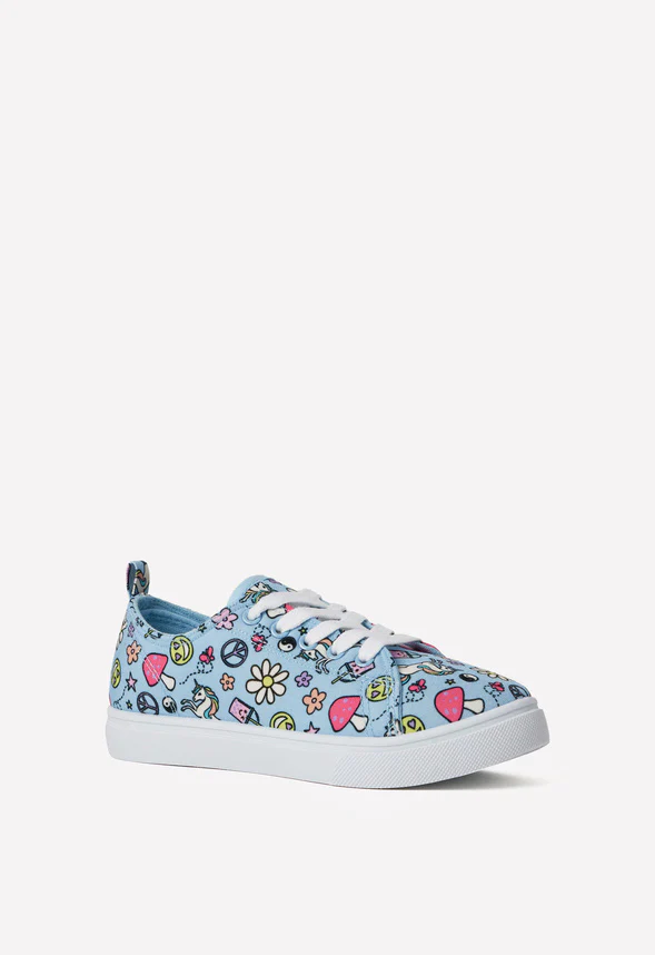 Doodles Lace Up Sneaker - Image 2