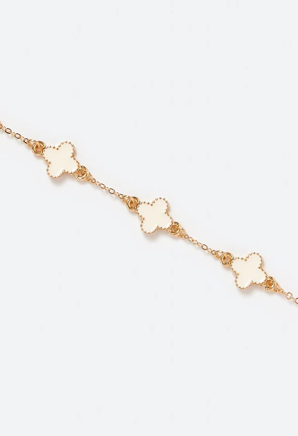 Dora Enamel Clover Allway Bracelet - Image 3