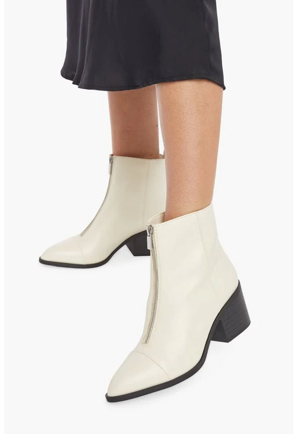 Dory Zip Detail Ankle Boot - Image 2
