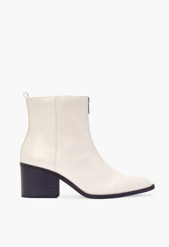 Dory Zip Detail Ankle Boot - Image 3