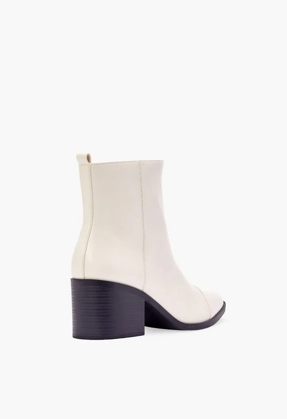 Dory Zip Detail Ankle Boot - Image 4