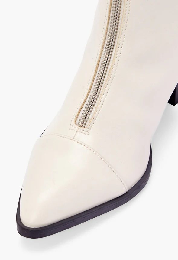 Dory Zip Detail Ankle Boot - Image 5