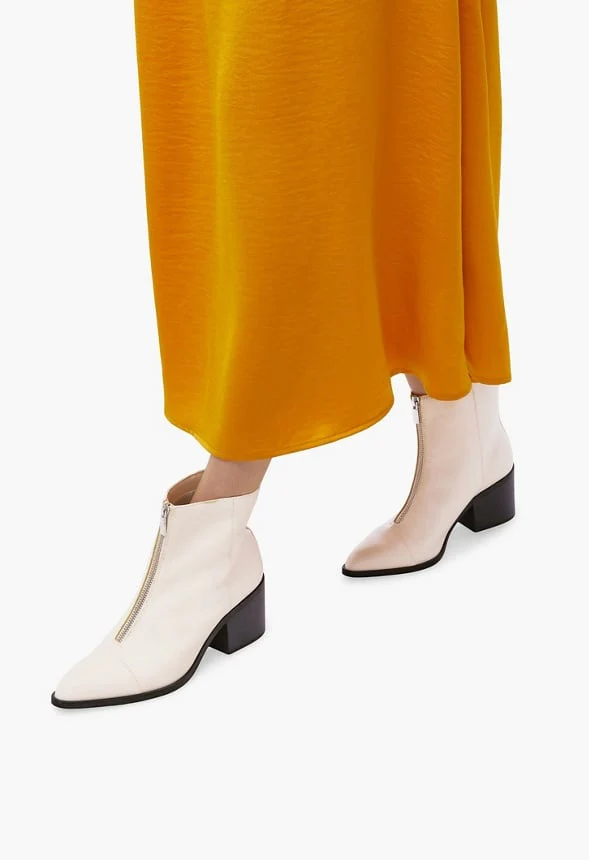 Dory Zip Detail Ankle Boot - Image 6