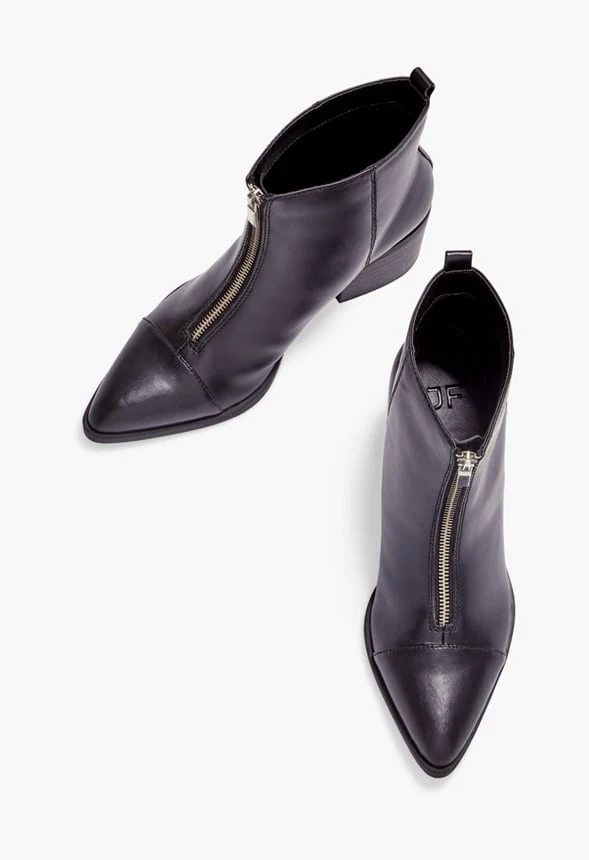 Dory Zip Detail Ankle Boot - Image 6