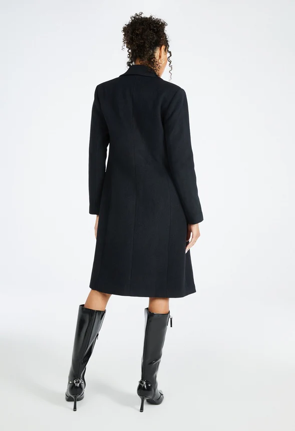 Double Breasted Military Coat - Image 3