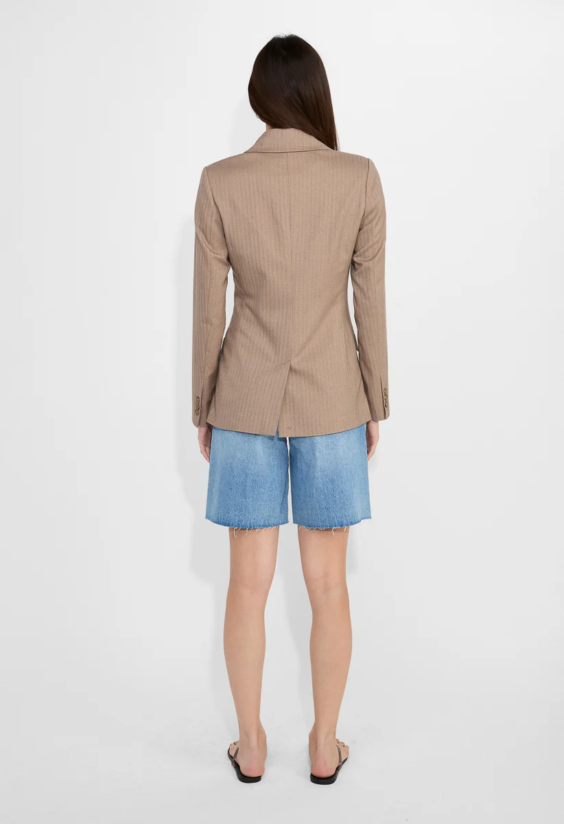 Double Breasted Relaxed Blazer - Image 3