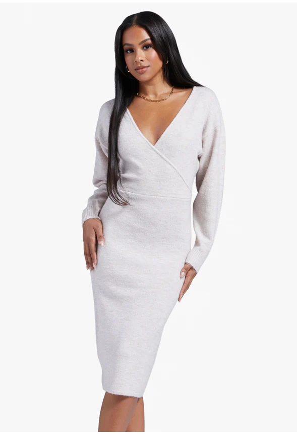 Double Duty Sweater Midi Dress - Image 2