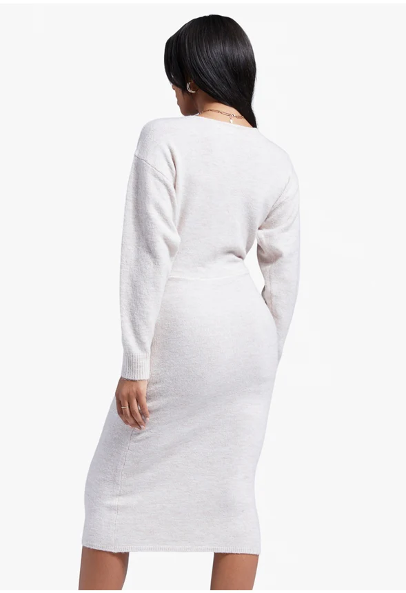 Double Duty Sweater Midi Dress - Image 3