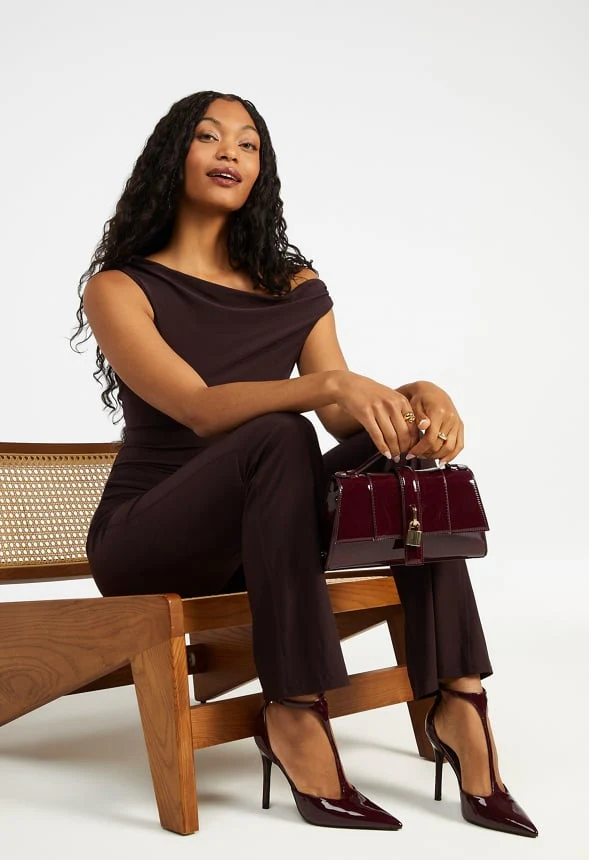 Draped Off Asymmetrical Top - Image 6
