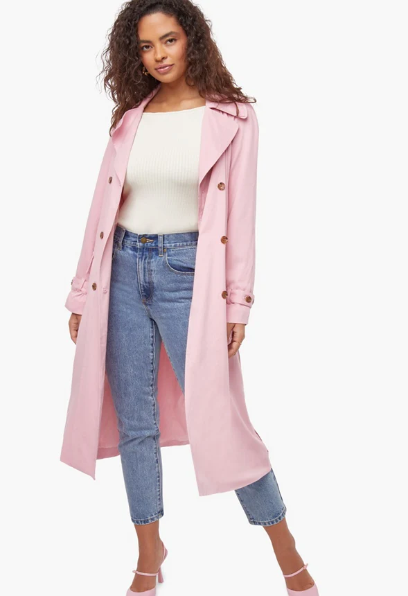Drapey Trench Coat - Image 2