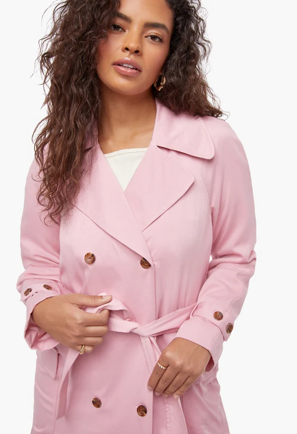 Drapey Trench Coat - Image 4
