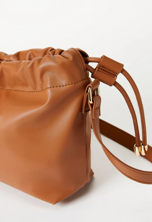 Drawstring Pouch Crossbody - Image 5
