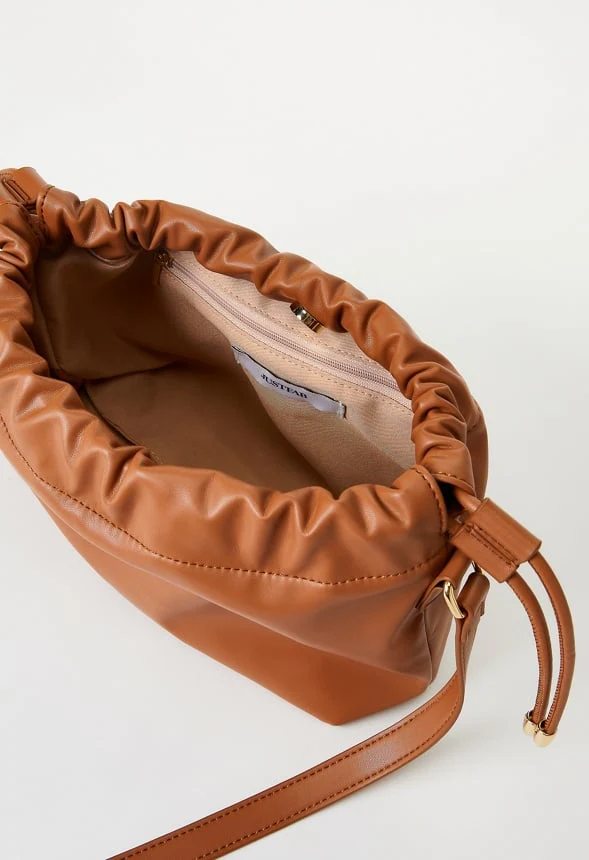 Drawstring Pouch Crossbody - Image 6