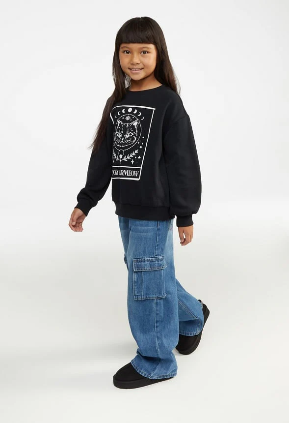 Drop Shoulder Crew Sweatshirt - Image 2