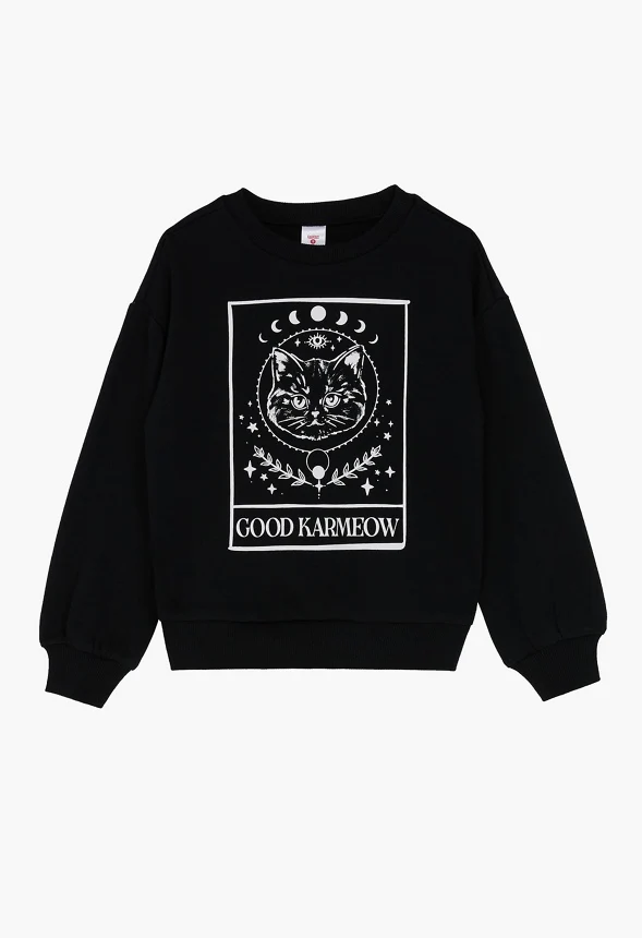 Drop Shoulder Crew Sweatshirt - Image 3