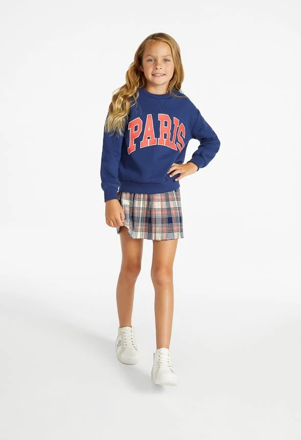 Paris Drop Shoulder Crew Sweatshirt - Image 2