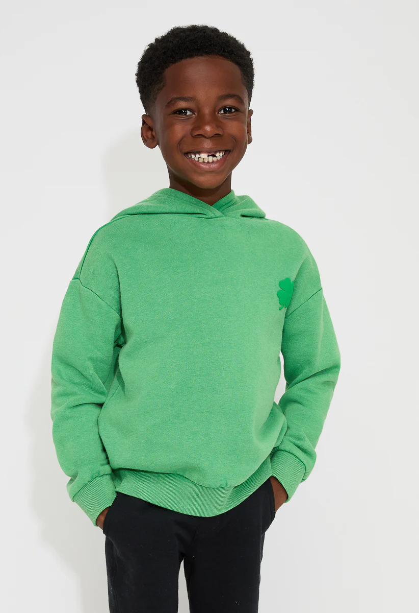 Drop Shoulder Pullover Hoodie - Image 4