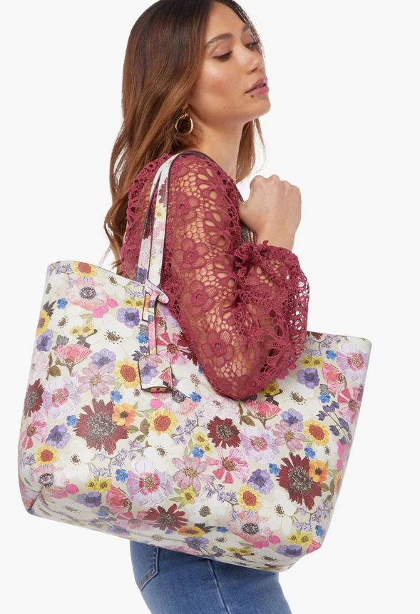 East And West Unlined Tote - Image 3