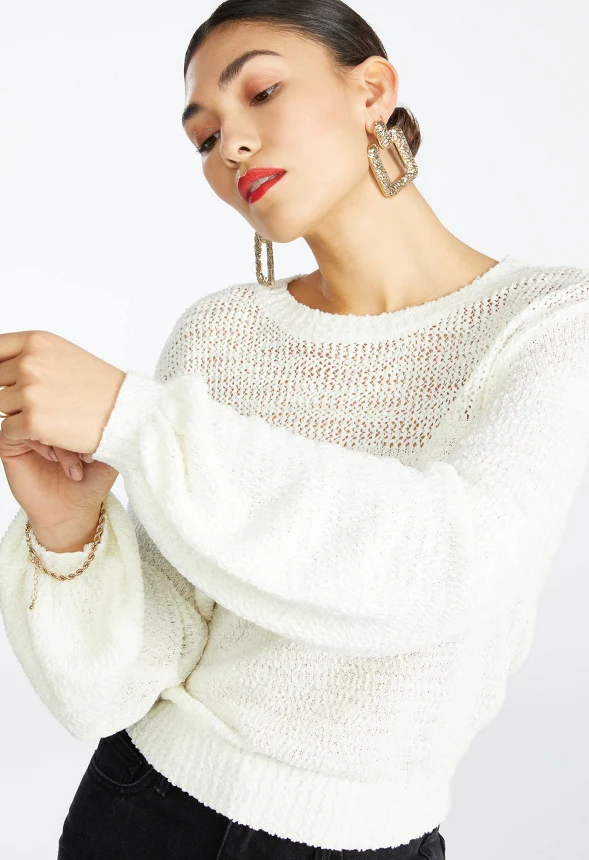 Easy Fit Spring Sweater - Image 3
