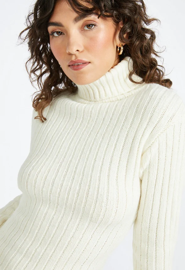 Easy Sweater Midi Dress - Image 4
